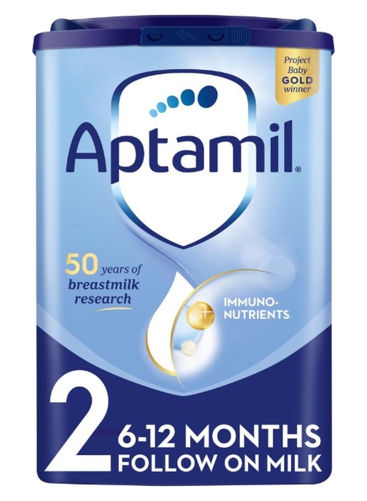 ابتاميل حليب متابع المرحلة 2 مسحوق حليب للأطفال 6-12 شهر طبيعي 800 جرام (عبوة من 1) - Image 1